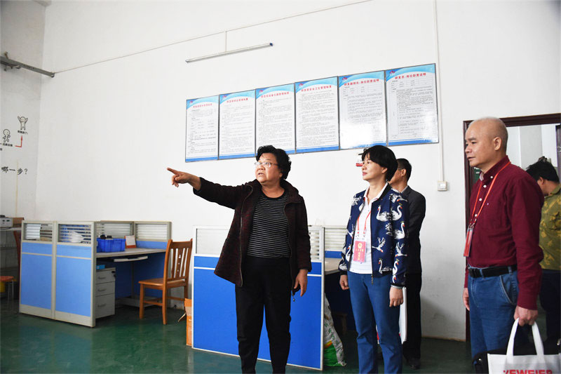 良慶區(qū)人大常委會(huì)檢查組蒞臨有機(jī)微量元素廠家澤威爾檢查指導(dǎo)